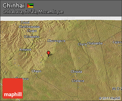 Satellite 3D Map of Chinhai