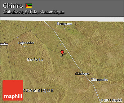 Satellite 3D Map of Chiriro