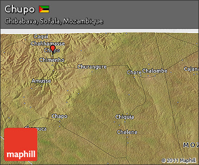 Satellite 3D Map of Chupo