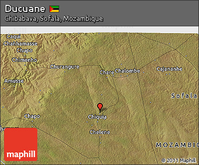 Satellite 3D Map of Ducuane