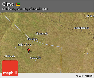 Satellite 3D Map of Gimo