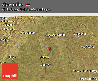 Satellite 3D Map of Govunhe