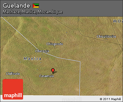 Satellite 3D Map of Guelande