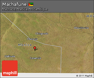 Satellite 3D Map of Machafune