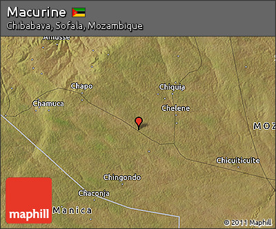 Satellite 3D Map of Macurine