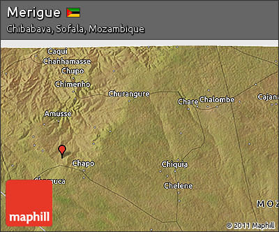 Satellite 3D Map of Merigue