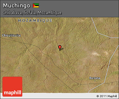 Satellite 3D Map of Muchingo