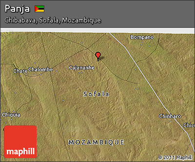 Satellite 3D Map of Panja