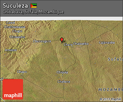 Satellite 3D Map of Suculeza