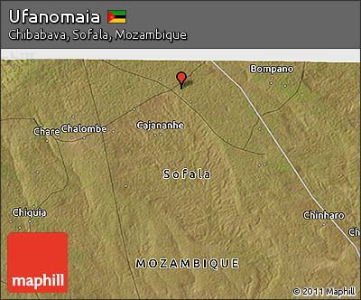 Satellite 3D Map of Ufanomaia