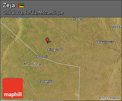 Satellite 3D Map of Zeja