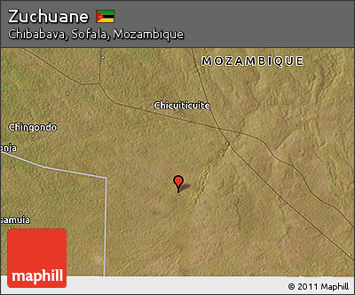 Satellite 3D Map of Zuchuane