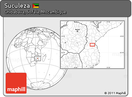 Blank Location Map of Suculeza