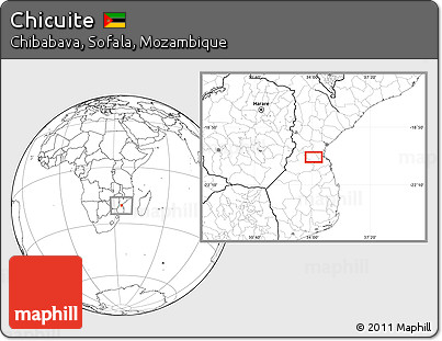 Blank Location Map of Chicuite