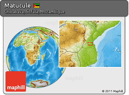 Physical Location Map of Matucule