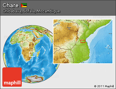 Physical Location Map of Chare
