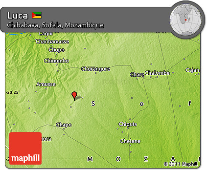 Physical Map of Luca