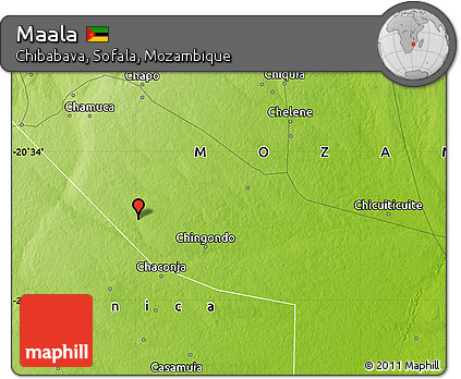 Physical Map of Maala
