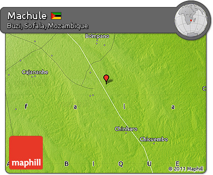 Physical Map of Machule