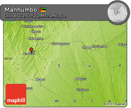 Physical Map of Manhumbo