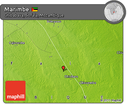 Physical Map of Marimbe