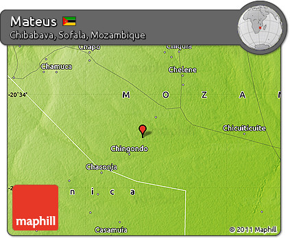 Physical Map of Mateus