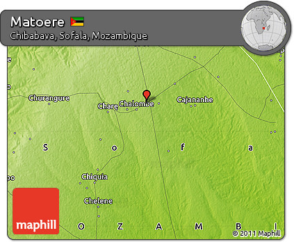 Physical Map of Matoere