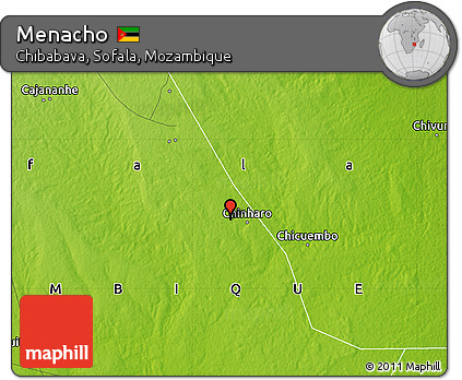 Physical Map of Menacho