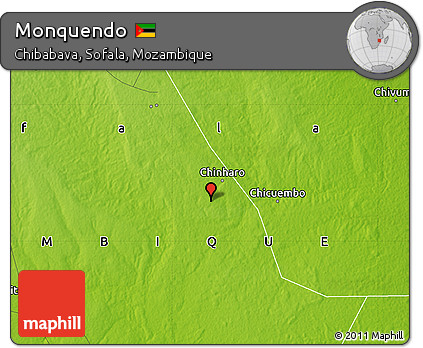Physical Map of Monquendo