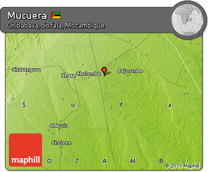 Physical Map of Mucuera