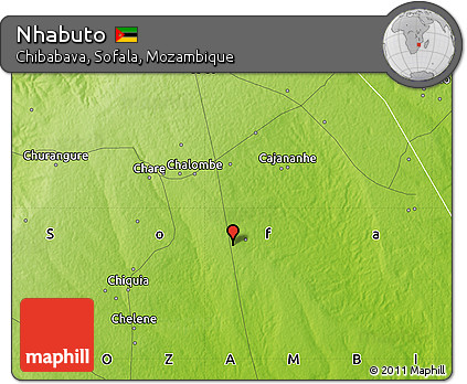 Physical Map of Nhabuto