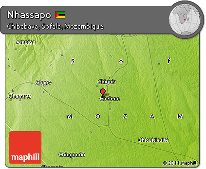 Physical Map of Nhassapo