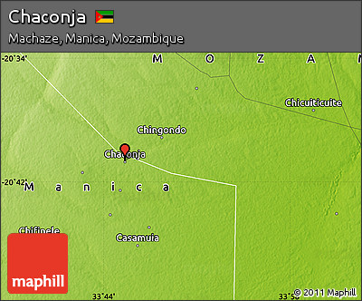 Physical Map of Chaconja