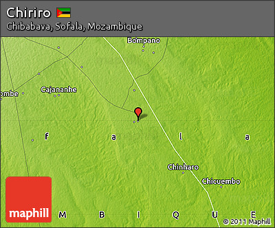 Physical Map of Chiriro