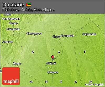 Physical Map of Ducuane