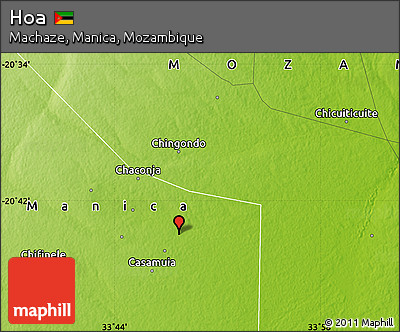 Physical Map of Hoa