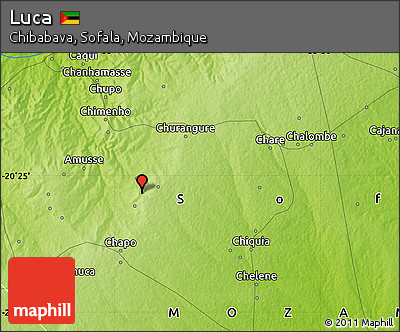 Physical Map of Luca