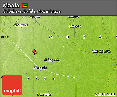 Physical Map of Maala