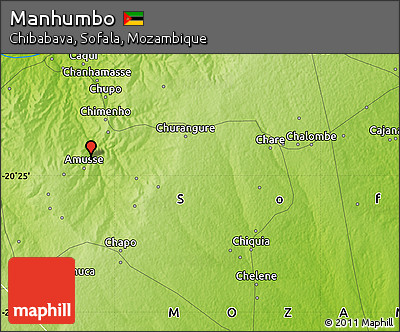 Physical Map of Manhumbo