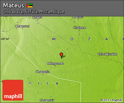 Physical Map of Mateus