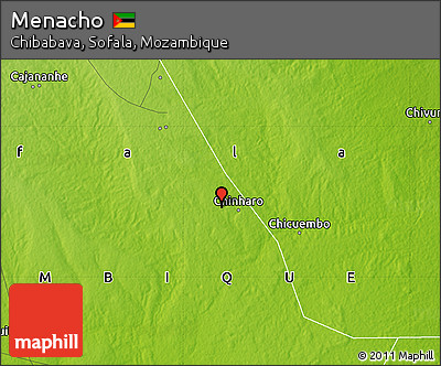 Physical Map of Menacho