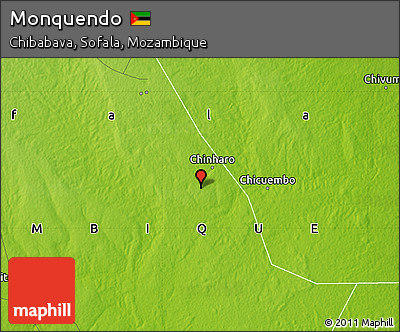 Physical Map of Monquendo