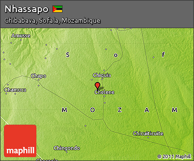 Physical Map of Nhassapo
