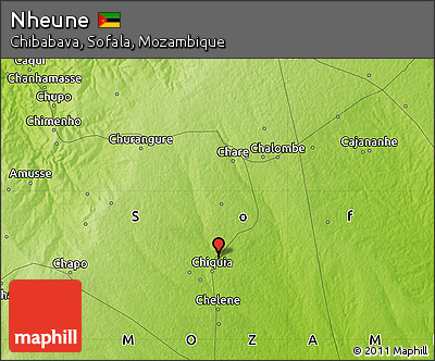 Physical Map of Nheune