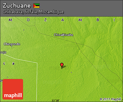 Physical Map of Zuchuane