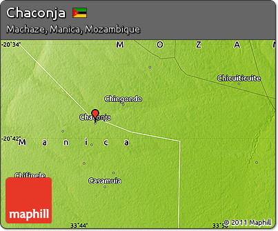 Physical Map of Chaconja