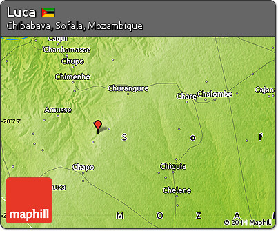 Physical Map of Luca