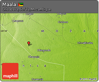 Physical Map of Maala