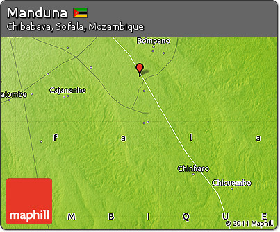 Physical Map of Manduna