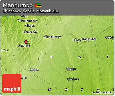 Physical Map of Manhumbo